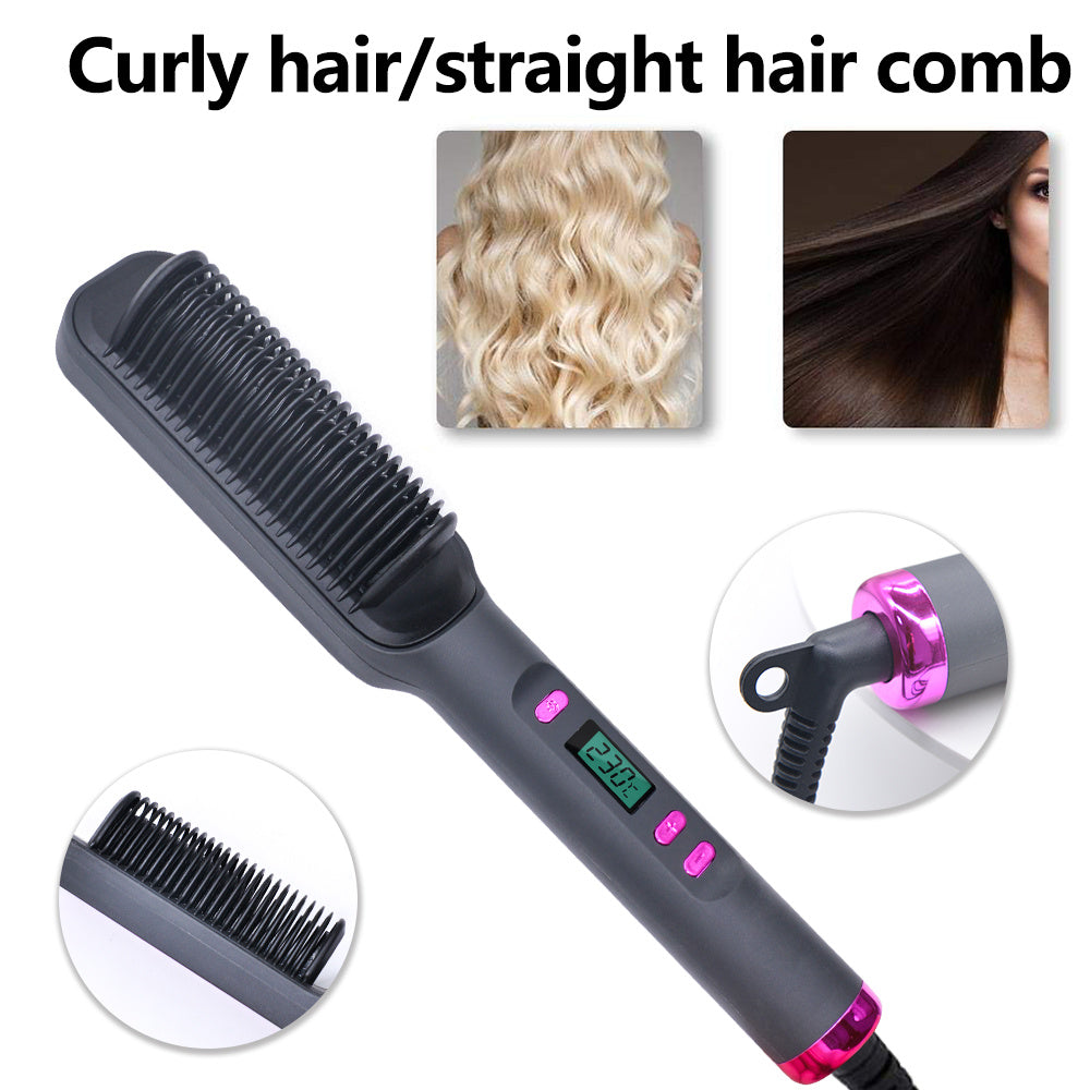 Multifunctional Straight Curling Comb