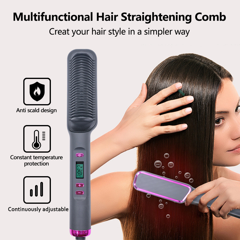 Multifunctional Straight Curling Comb