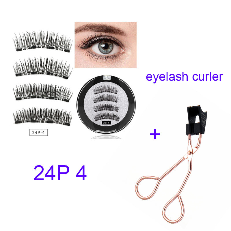 Four Magnet False Eyelashes