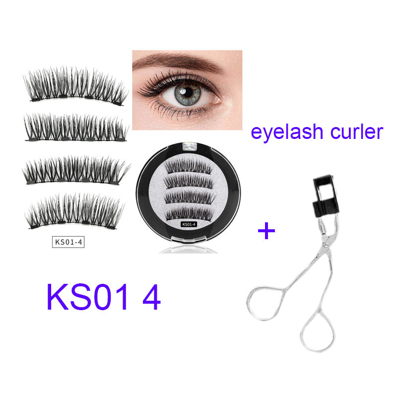 Four Magnet False Eyelashes