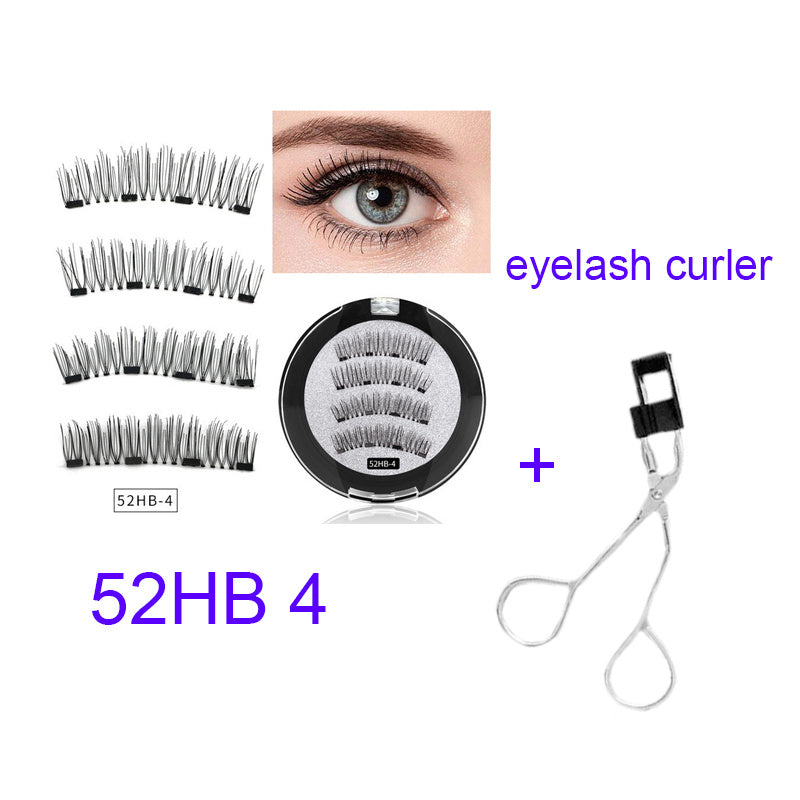 Four Magnet False Eyelashes