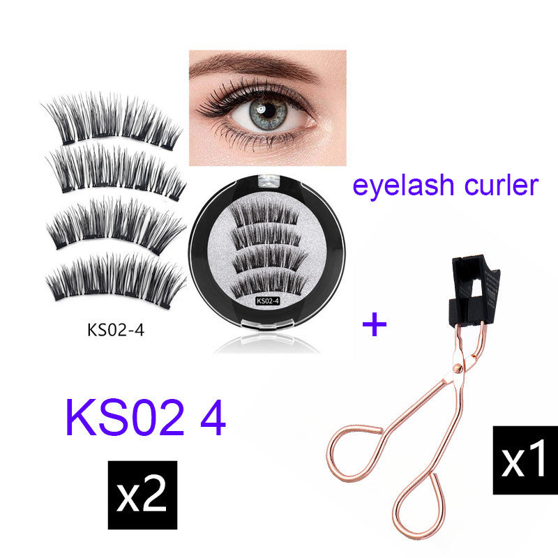 Four Magnet False Eyelashes