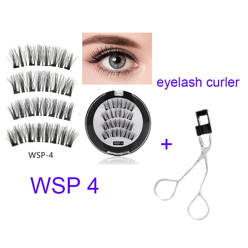 Four Magnet False Eyelashes