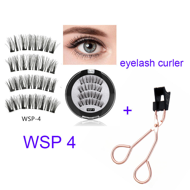 Four Magnet False Eyelashes