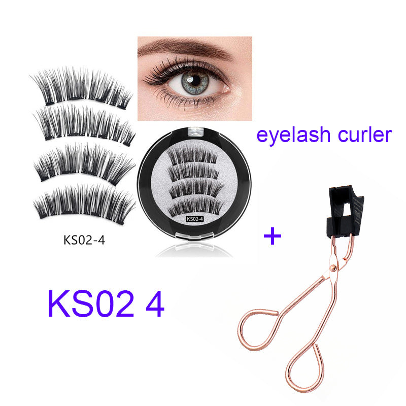 Four Magnet False Eyelashes