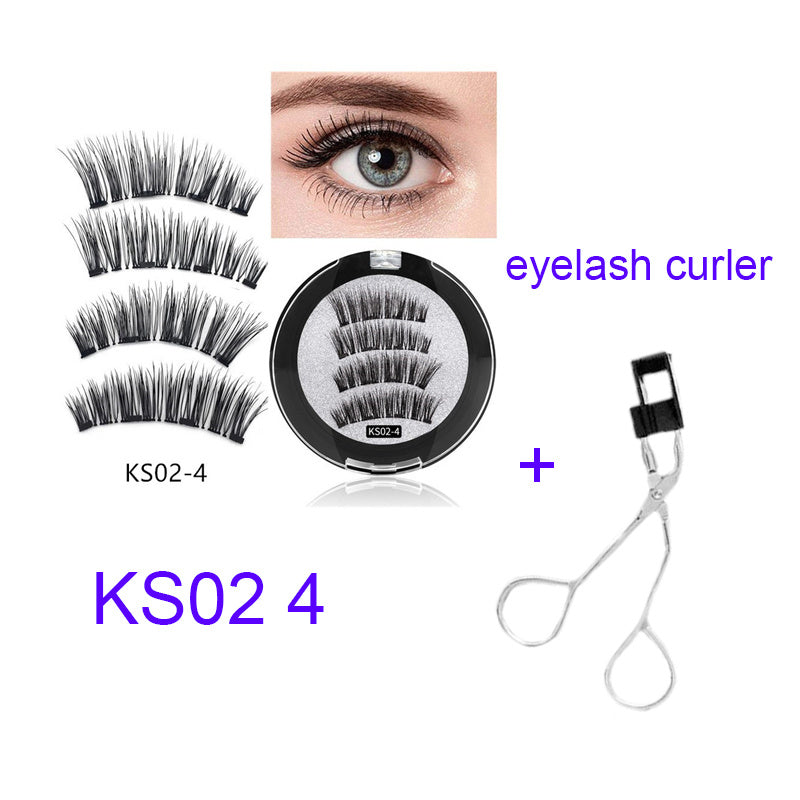Four Magnet False Eyelashes