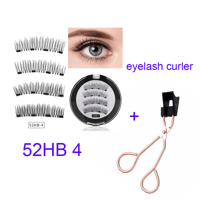 Four Magnet False Eyelashes