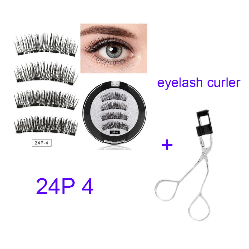 Four Magnet False Eyelashes