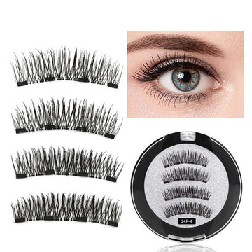 Four Magnet False Eyelashes