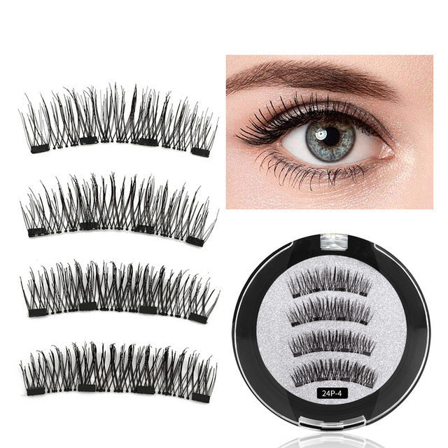 Four Magnet False Eyelashes