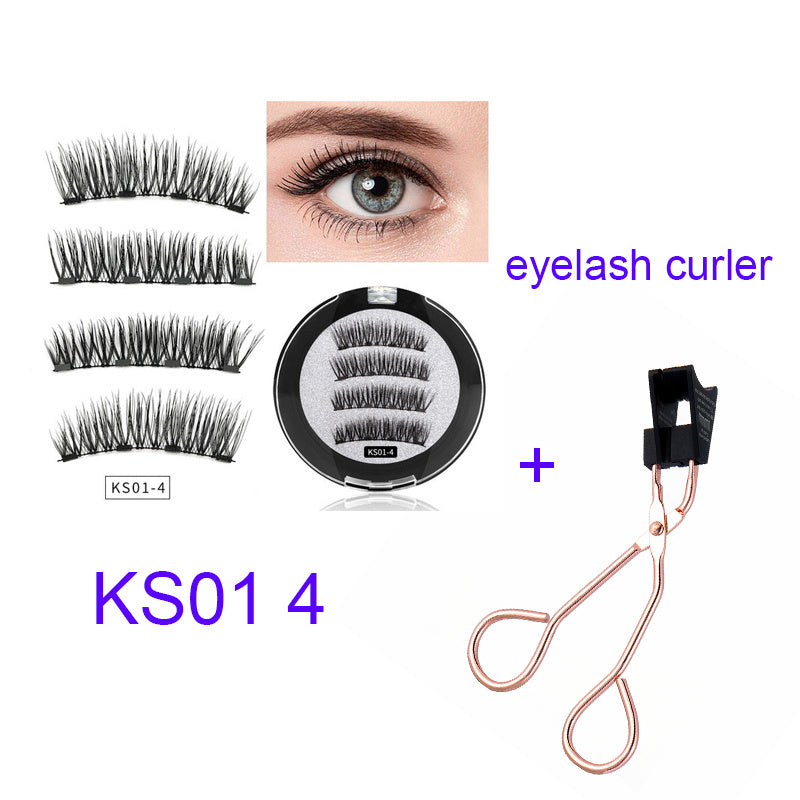 Four Magnet False Eyelashes