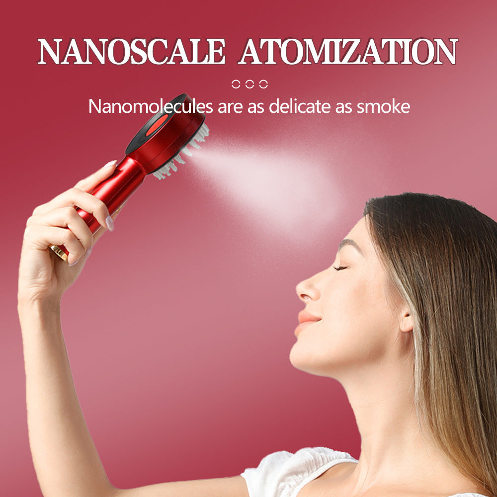 Red Light Nano Spray Hair Growth Comb