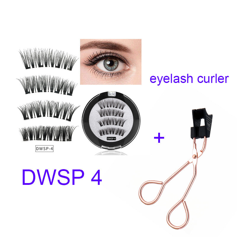 Four Magnet False Eyelashes