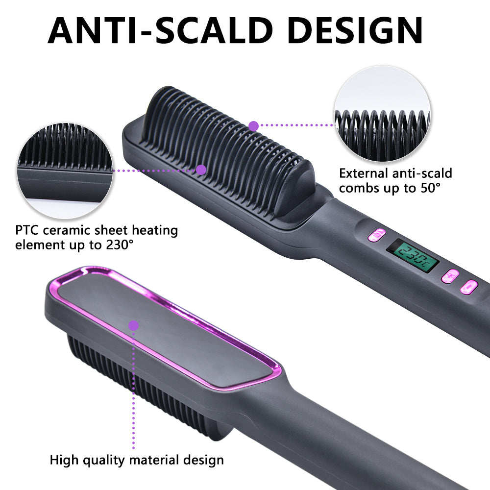 Multifunctional Straight Curling Comb