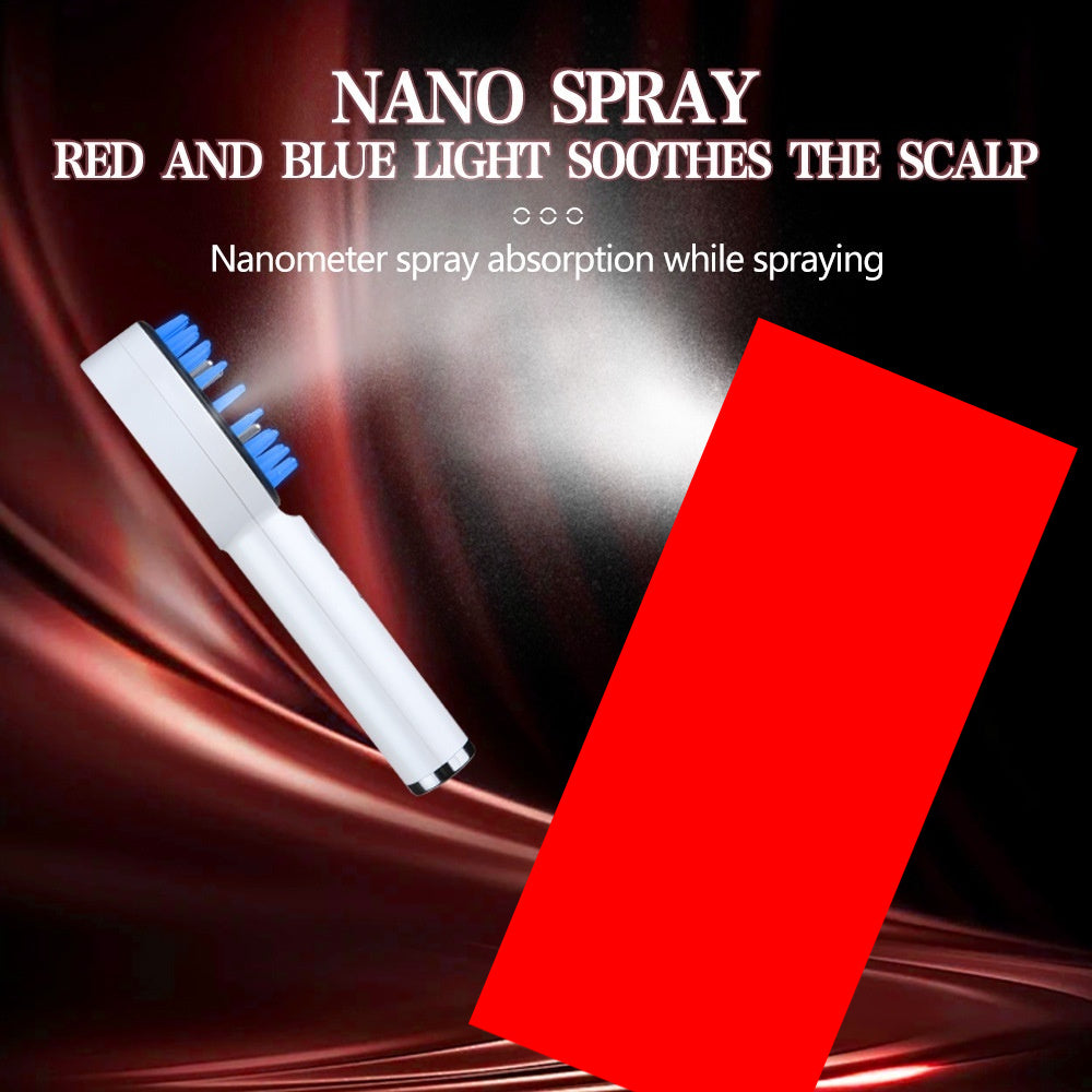 Red Light Nano Spray Hair Growth Comb