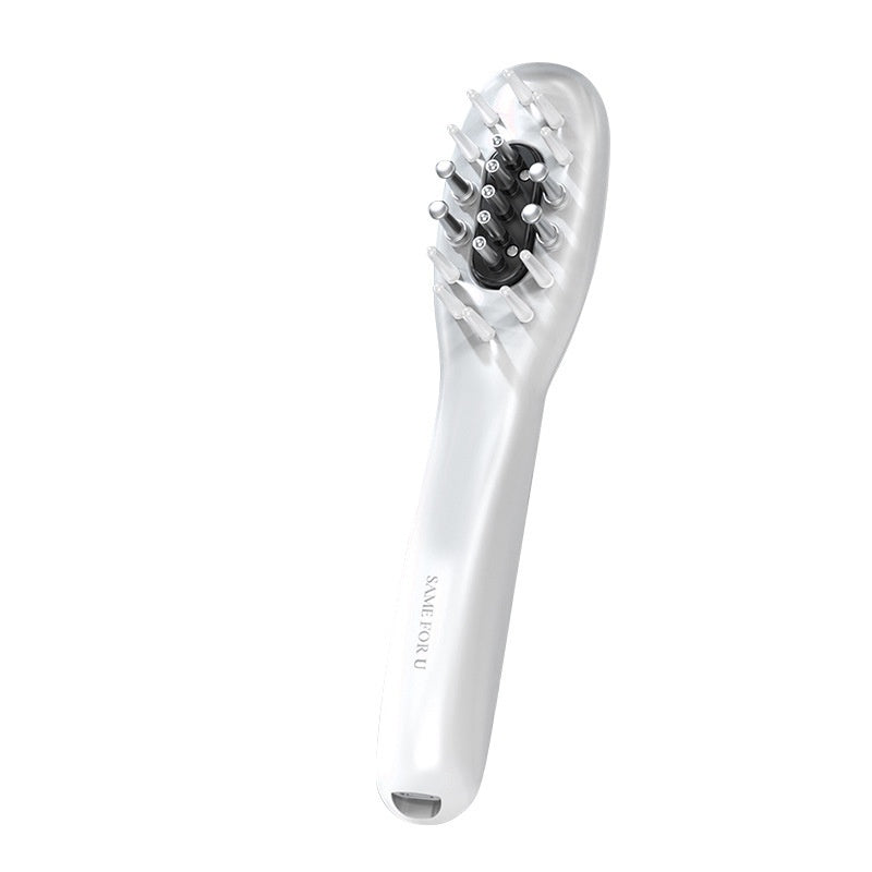 Electric Red Light Hair Comb