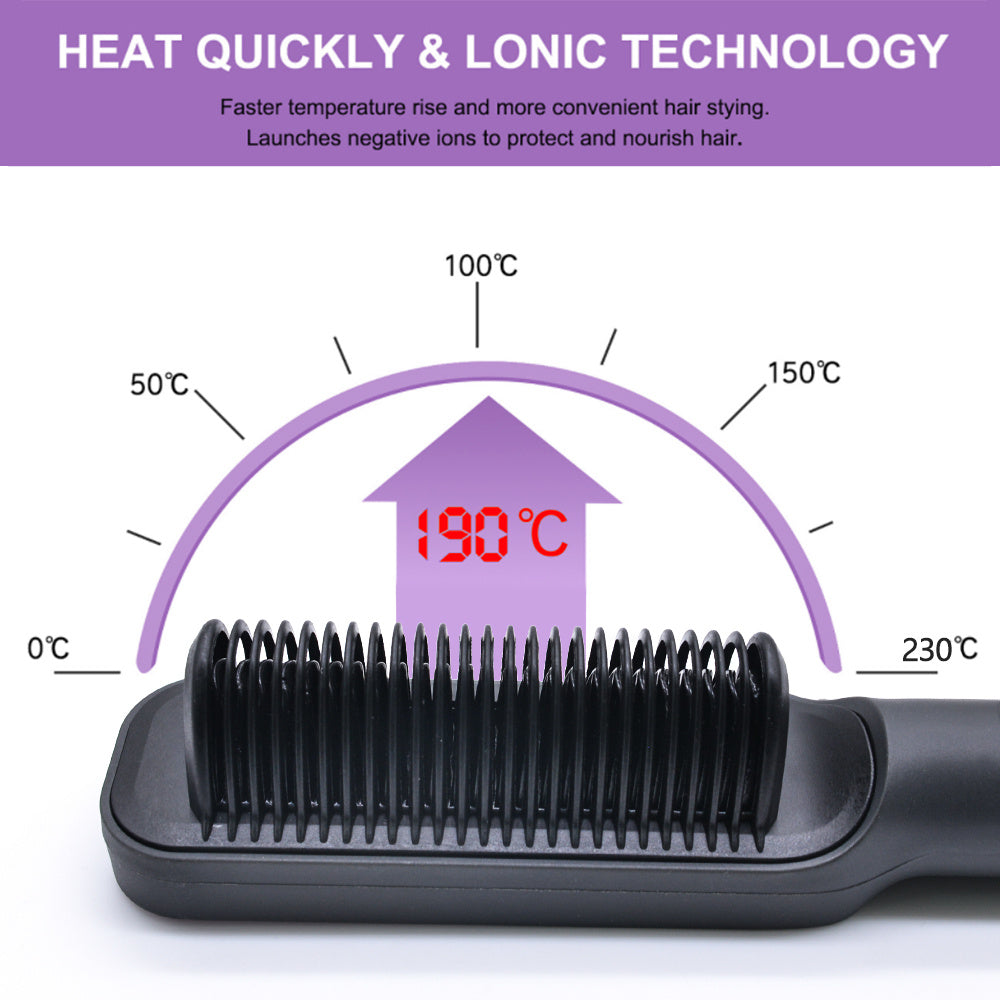 Multifunctional Straight Curling Comb