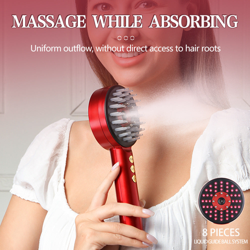 Red Light Nano Spray Hair Growth Comb